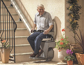 Outdoor stairlifts